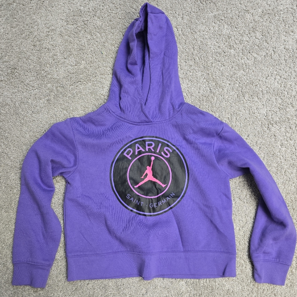 Jordan PSG sweater cop top hoodie used size large
